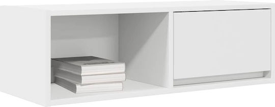 Vidaxl ТВ мебели 2 броя 80x31x25.5 см инженерно дърво бяло