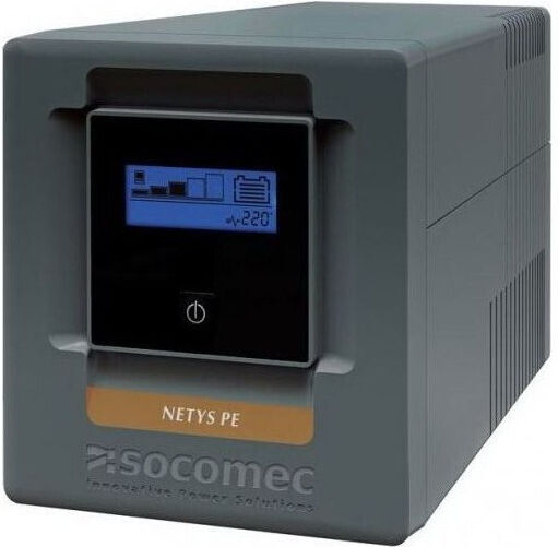 Socomec Netys PE 1000VA UPS Line-Interactive 600W with 4 IEC Power Plugs