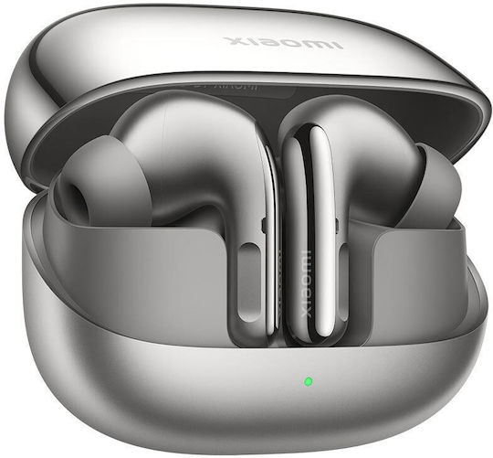 Xiaomi Buds 5 Pro Bluetooth Handsfree Ακουστικά με Αντοχή στον Ιδρώτα και Θήκη Φόρτισης Titan Gray
