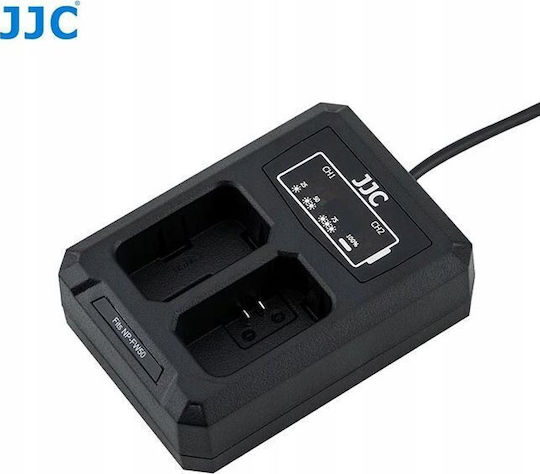 JJC Double Battery Charger Npfw50 Compatible with Sony