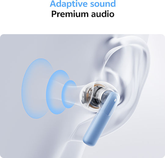 QCY AilyBuds E20 Bluetooth Handsfree Earphones with Sweat Resistance and Charging Case White
