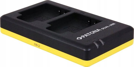 Patona Double Battery Charger Compatible with Olympus