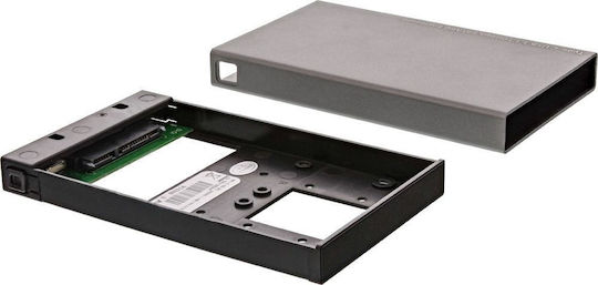 InLine Case for Hard Drive 2.5" SATA III with Connection SATA USB 3.1 USB 3.0 Serial USB 2.0 Type-C