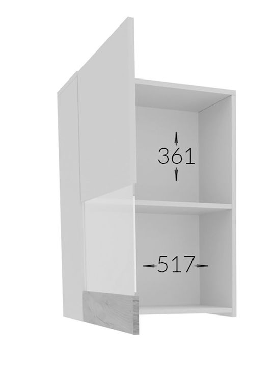 Wohnzimmer TV-Einheit Morocco Charcoal mit Vitrine L175xB39xH113.5cm