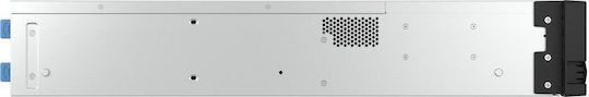 QNap TS-H1277AXU-RP-R5-16G NAS Rack με 12 θέσεις για HDD/M.2/SSD και 2 θύρες Ethernet