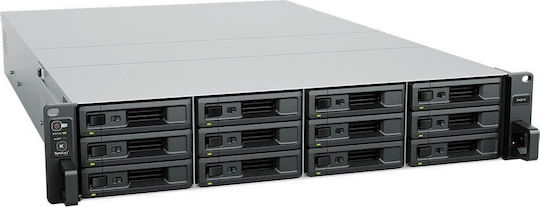 Synology SA3410 NAS Rack με 12 θέσεις για HDD/SSD και 6 θύρες Ethernet