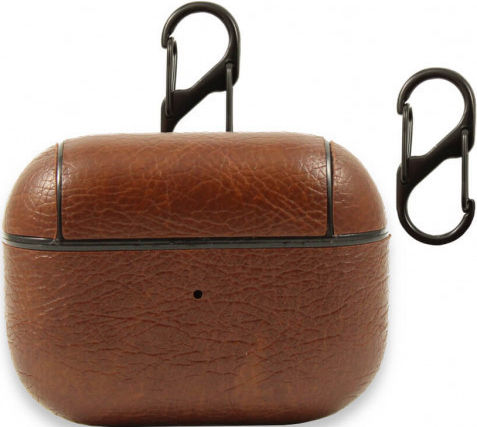 Bodycell ALC02 Silicone Case with Keychain Brown for Apple AirPods Pro