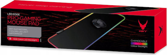 Platinet Varr Gaming Mouse Pad XXL (900mm) With RGB Lighting Via USB Black PL0444