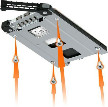 Icy Dock EZ-Slide Nano Tray Caddy Ασημί MB998TP-B