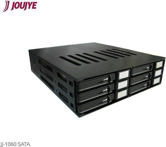 Jou Jye Backplane Sata 6x 2,5" Hdd zu 5,25" Slot Rohs