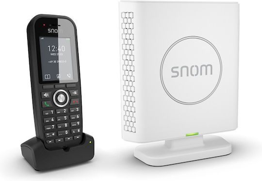 Snom Dect M30 & M400 Bundle Ασύρματο Τηλέφωνο IP Μαύρο