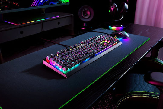 Razer Blackwidow V4 X Tastatură Mecanică de Gaming cu Comutatoare Razer Mechanical și Iluminare RGB Limba Tastaturii Engleză SUA