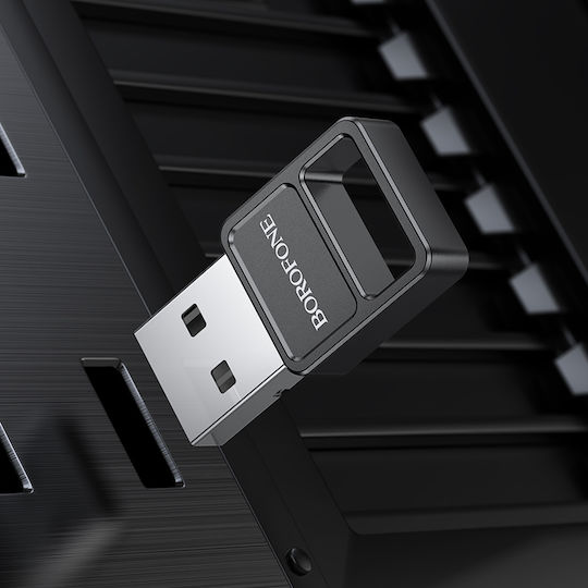Borofone USB Bluetooth 5.1 Adapter με Εμβέλεια 10m