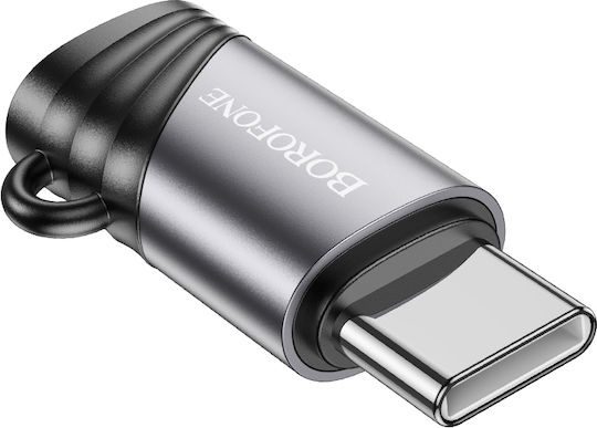Borofone Μετατροπέας USB-C / Lightning male σε Lightning male 1τμχ