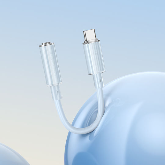 Borofone Converter USB-C male to 3.5mm female Yellow 1pcs