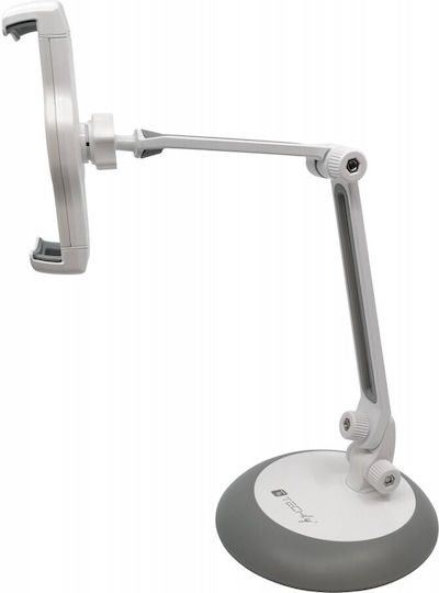 Techly Desk Stand for Mobile in White color ICA-TBL165