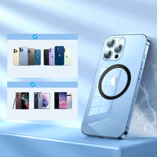 Joyroom Metal Magnetic Ring Smartphone JR-MAG-M3 Κινητού σε Ροζ χρώμα