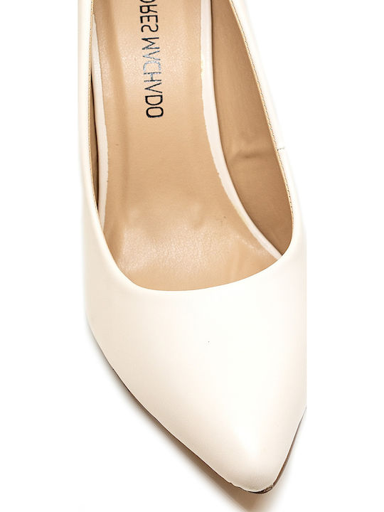 Beige High Heels