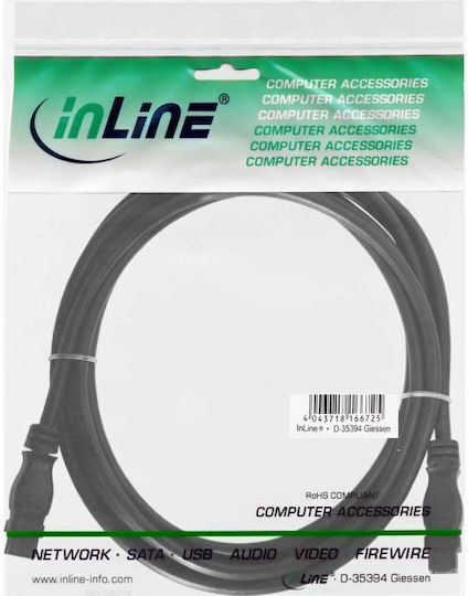 InLine FireWire Cable 9-pin male to 9-pin male 1.8m
