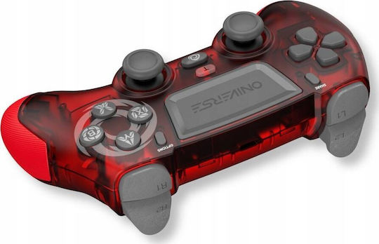 Oniverse Revolt Ασύρματο Gamepad για PC / PS4 / iOS / Android / PS3 Κόκκινο