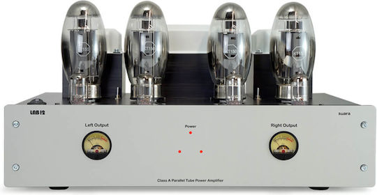 Lab12 Toroid version Λαμπάτος Τελικός Ενισχυτής Hi-Fi Stereo SUARA Mk2 (KT150) Ασημί