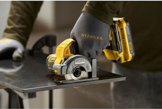 Stanley V20 Δισκοπρίονο Brushless 18V 2x2Ah με Σύστημα Αναρρόφησης