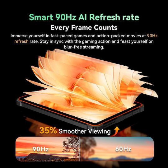 BlackView Active 10 Pro 4G 10.95Inches Tablet (12GB/512GB) Orange