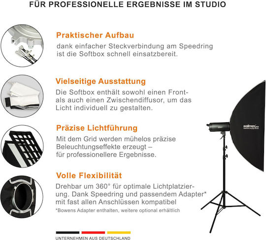 Walimex Walimex Pro Softbox Essential Striplight 30x120