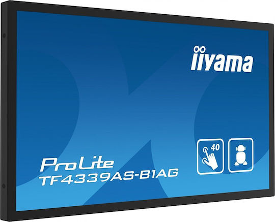 Iiyama Prolite Afișaj Public LCD IPS 4K UHD 43" cu Ecran Tactil