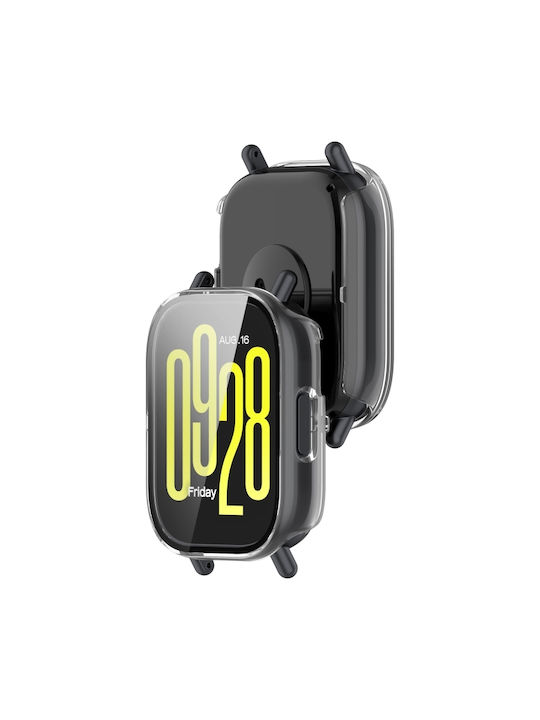 Plastic Case with Glass in Transparent color for Xiaomi Redmi Watch 5 Lite
