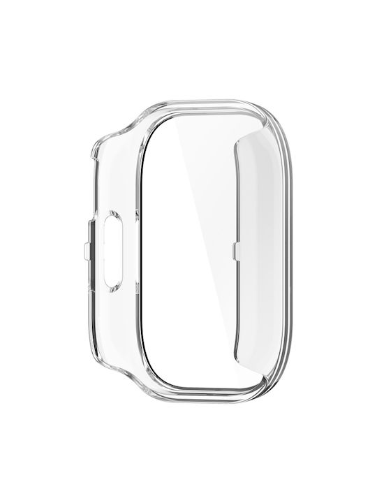 Plastic Case with Glass in Transparent color for Xiaomi Redmi Watch 5 Lite