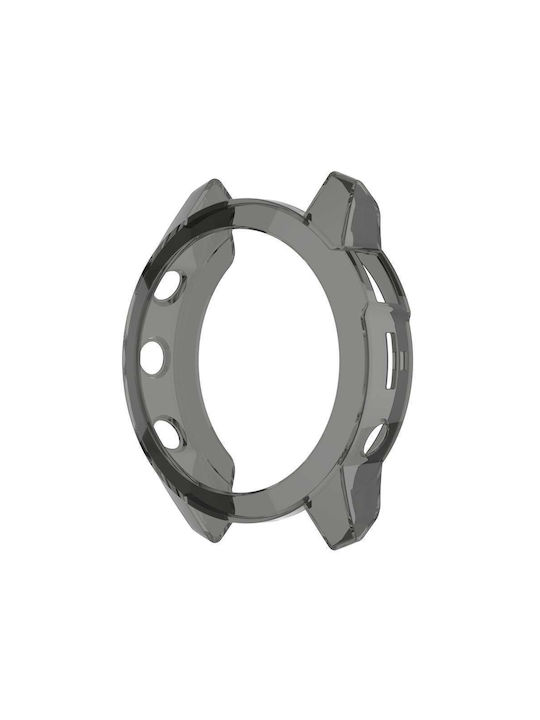Tech-Protect Defense Silikonhülle in Schwarz Farbe für Garmin Fenix 7X