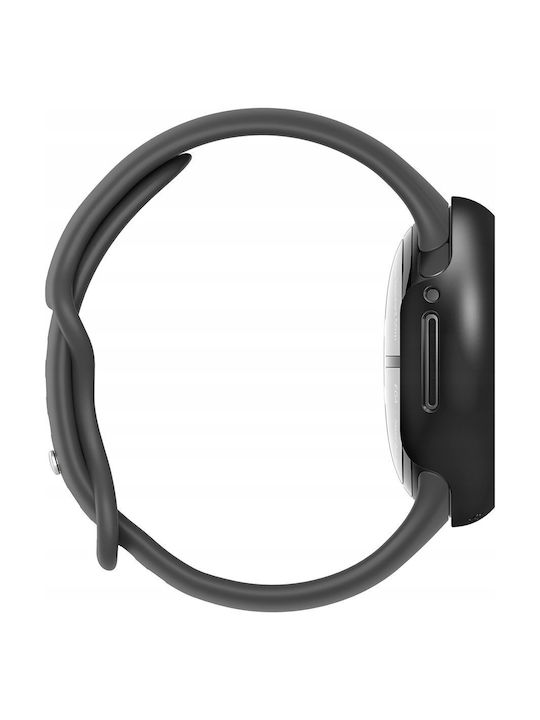 Spigen Thin Fit Πλαστική Θήκη σε Μαύρο χρώμα για Google Pixel Watch 3, 2, 1