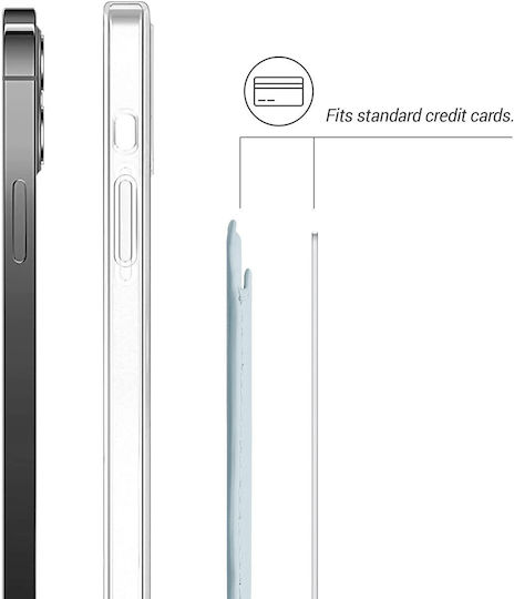 KWmobile MagSafe Kartenetui PU Leather Light Blue