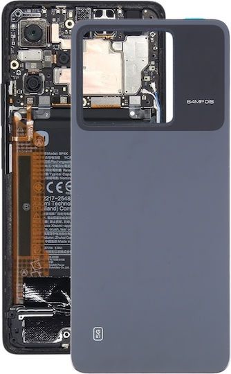 Rückseite Xiaomi Poco X6 Schwarz
