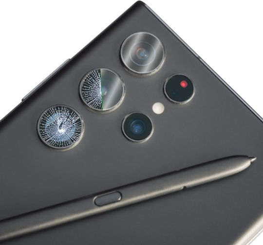 GrizzGlass Hybridglass Camera Protection Tempered Glass Transparent for the Motorola Razr 40 Ultra