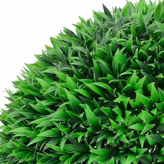 Buxus Topfpflanze mit LED 2 Stück vidaXL