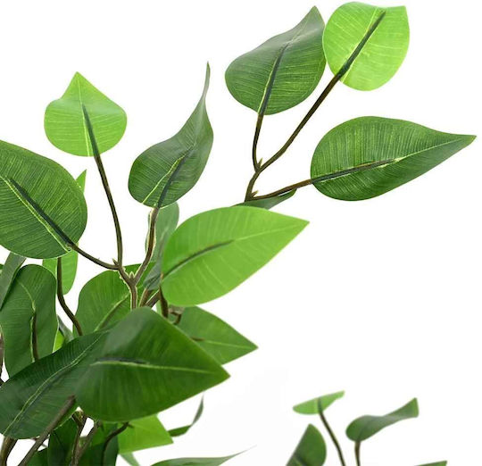 Artificial Plant in Pot Ficus Lyrata Green 120cm vidaXL