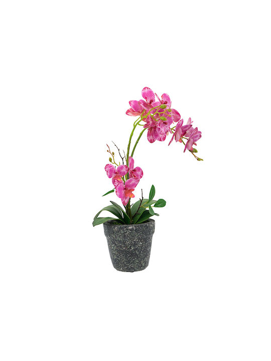 Orchidee in Topfpflanze Rosa 46cm Artekko