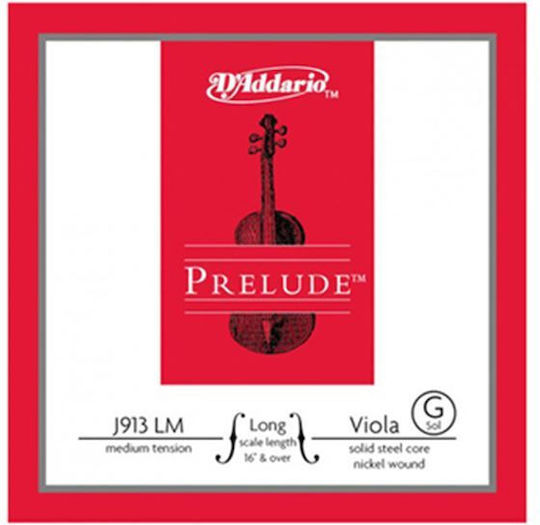Daddario Single Nickel Wound String for Viola Medium Tension