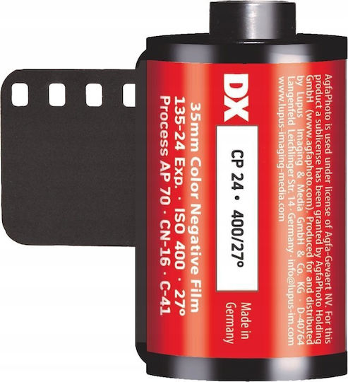 AgfaPhoto Color 400 Roll Film 35mm (24 Exposures)