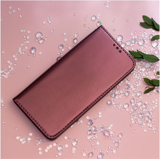 Smart Back Cover Σιλικόνης Μαγνητικό Μπορντό (Realme 10)