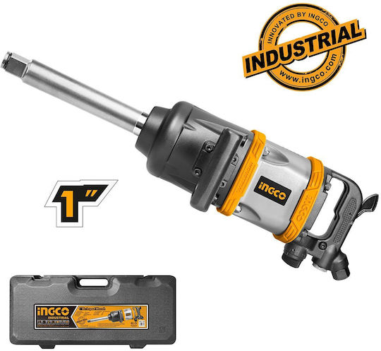 Ingco AIW11222 Air Impact Wrench 1 Square Drive with Maximum Torque 316.11kgm