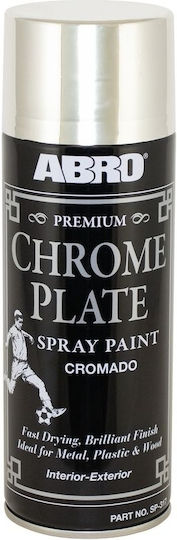 Abro Spray Paint with Nickel Effect Nickel Mirror 400ml