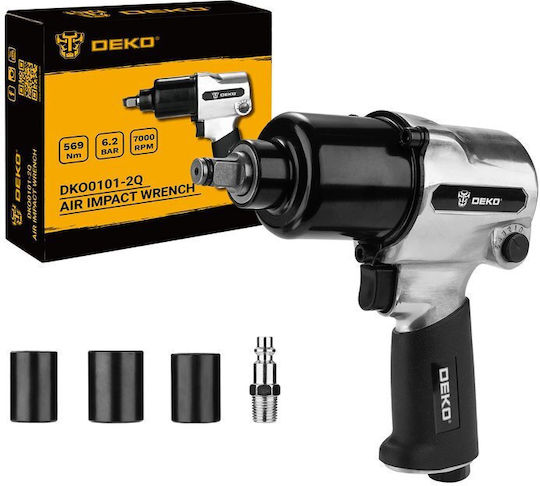 Deko Deko Luftschlagschrauber 1/2" mit Maximalem Drehmoment 58,02kgm