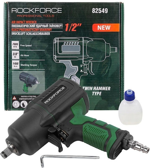 Rockforce RF-82549 Cheie Cu Impact Pneumatic 1/2" Cuplu Maxim 147.86kgm