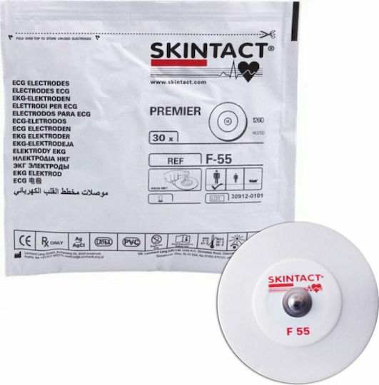 Bournas Medicals Aufkleber Elektrode Ø5.5cm Skintact F55 30Stück