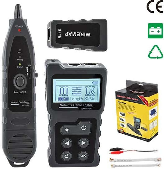 Noyafa Network Tester Καλωδίων Δικτύου Ψηφιακό