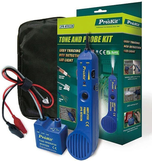 Proskit 3PK-NT023 Tester Καλωδίων Ρεύματος RJ11