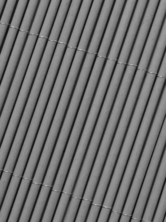 Showood Gard de Bambus Plastic cu Întregul Reed 2x3m
